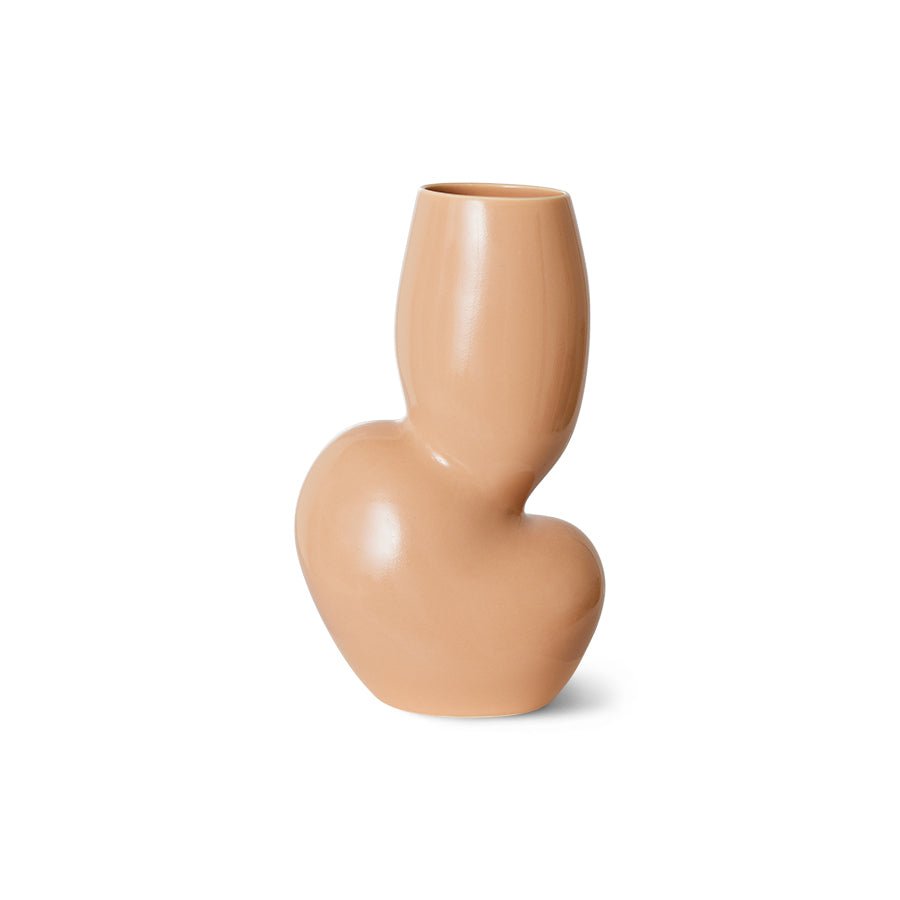 Ceramic vase organic - Cream M - Urban Nest