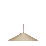 Chand Ceiling Light Trapeze Red/Natural - Urban Nest