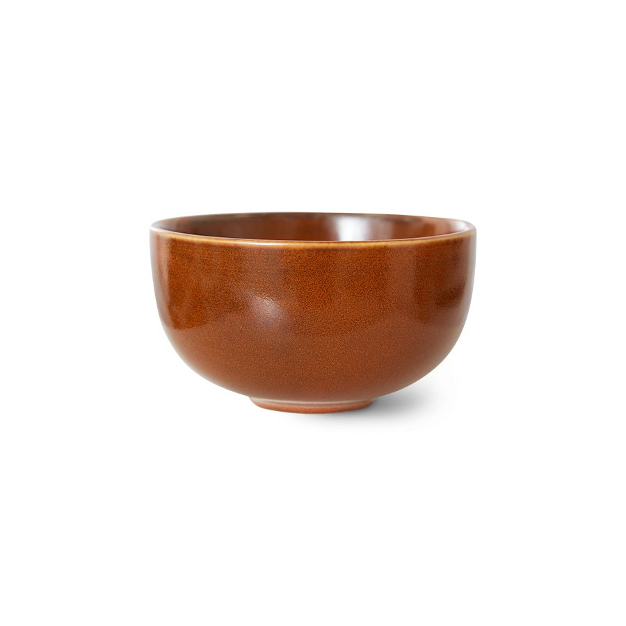 Chef ceramics: bowl, burned orange - Urban Nest