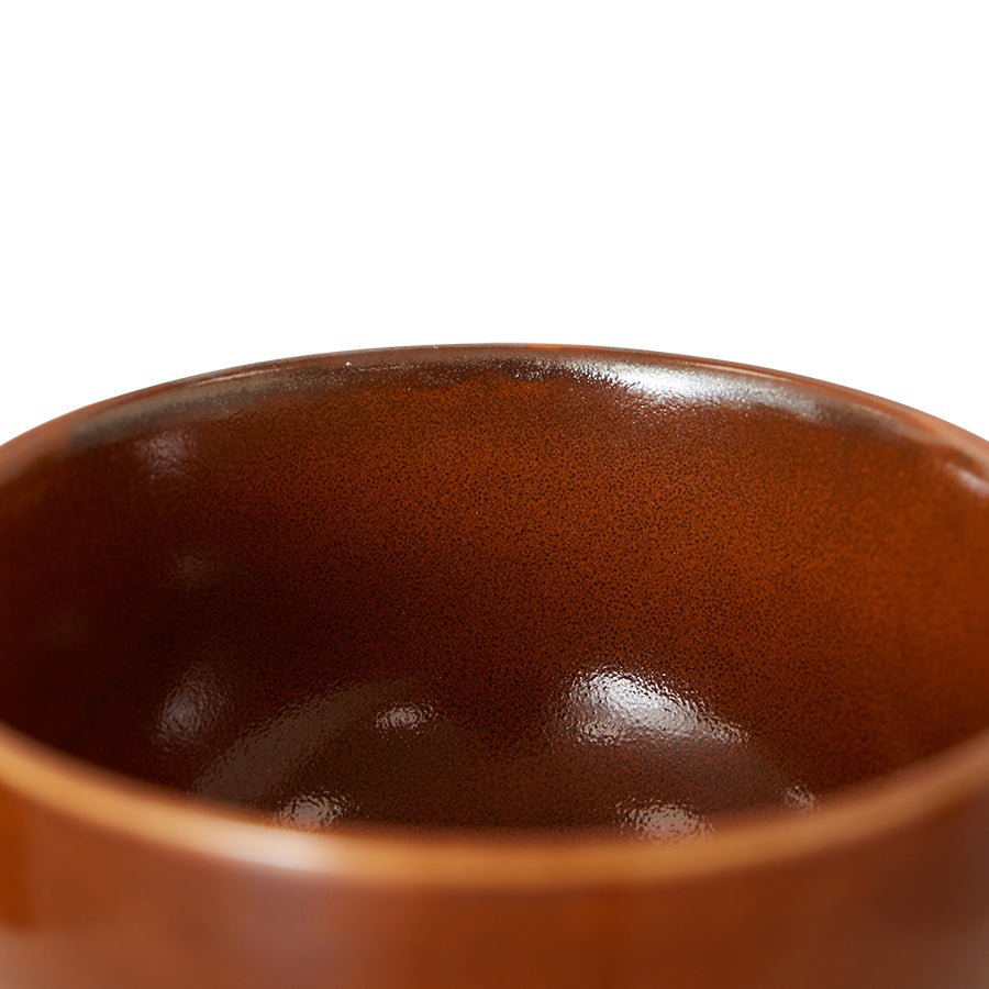 Chef ceramics: bowl, burned orange - Urban Nest