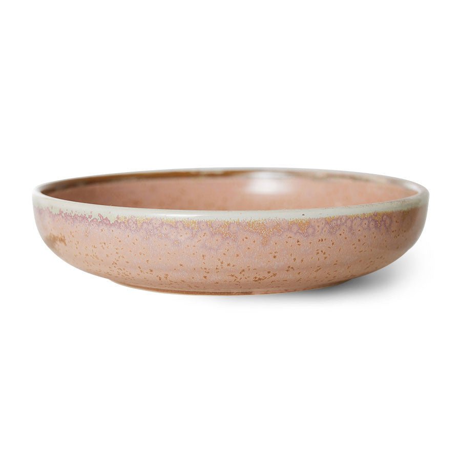 Chef ceramics: deep plate L, rustic pink - Urban Nest