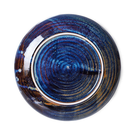 Chef ceramics: deep plate M, rustic blue - Urban Nest