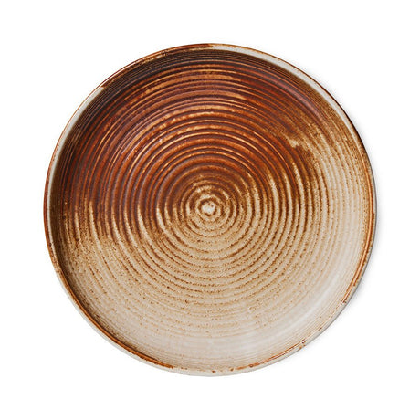 Chef ceramics: deep plate M, rustic cream/brown - Urban Nest