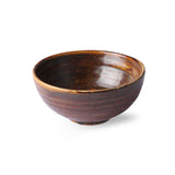 Chef ceramics: dessert bowl - rustic brown - Urban Nest
