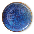 Chef ceramics: dinner plate, rustic blue - Urban Nest