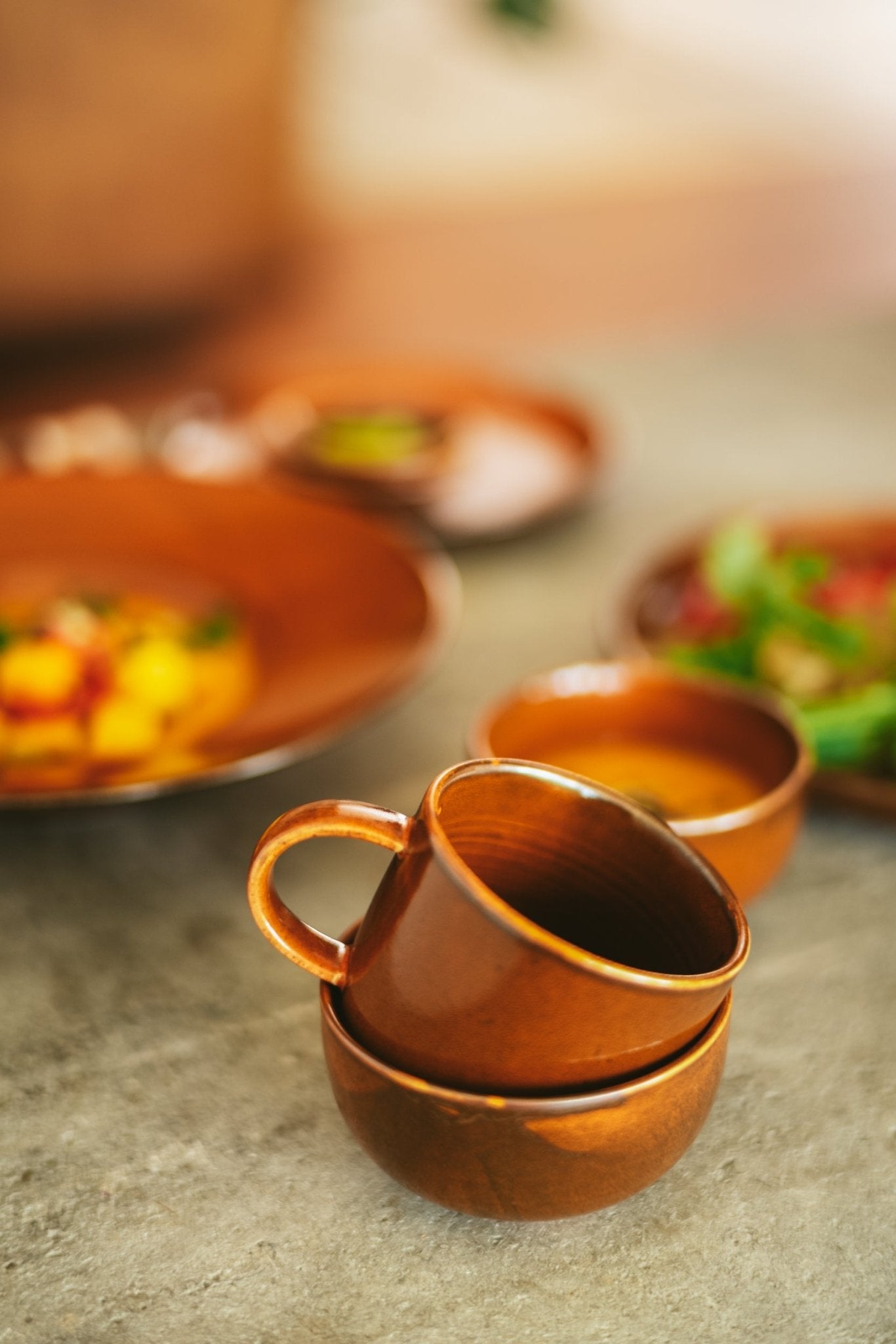 Chef ceramics mug - burned orange - Urban Nest