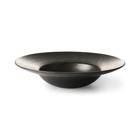 Chef ceramics: pasta plate - rustic black - Urban Nest