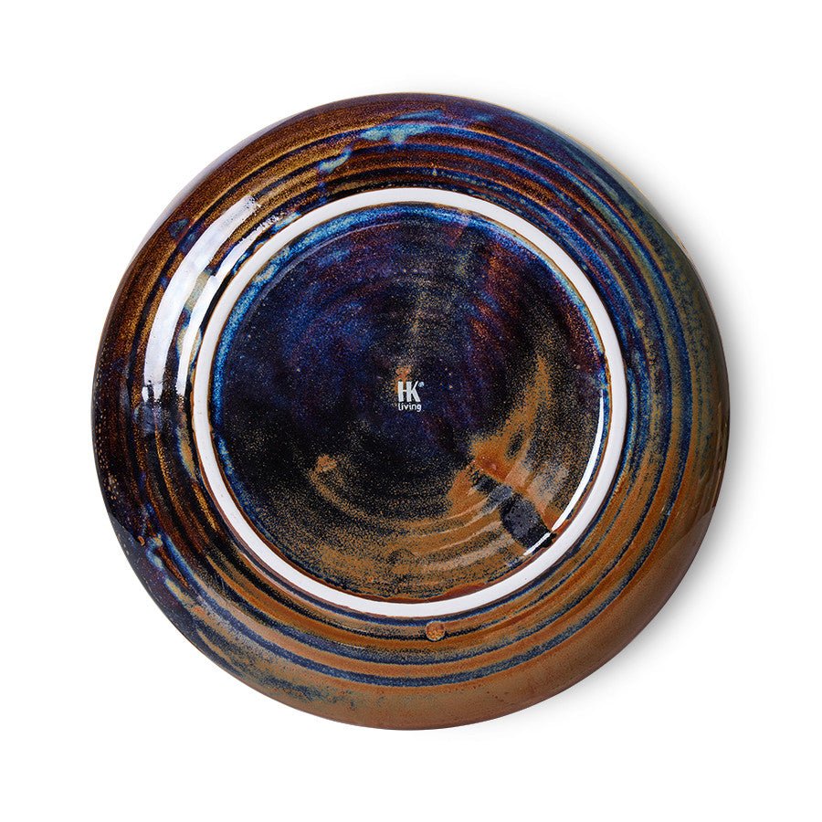 Chef ceramics: side plate, rustic blue - Urban Nest