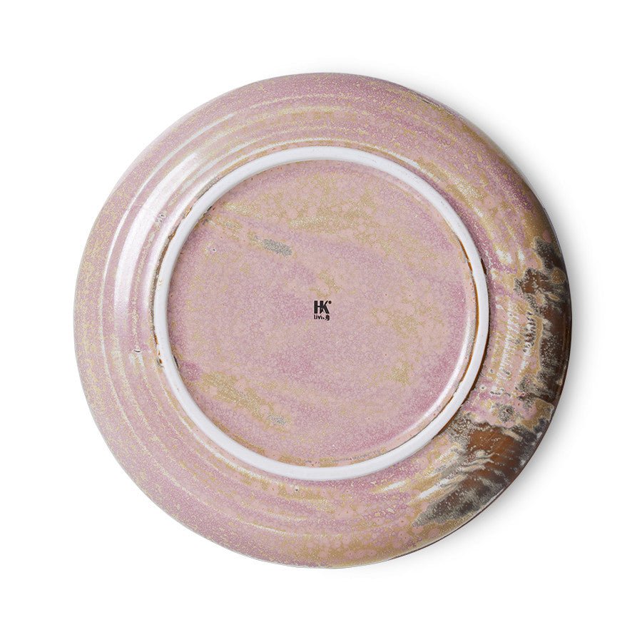 Chef ceramics: side plate, rustic pink - Urban Nest