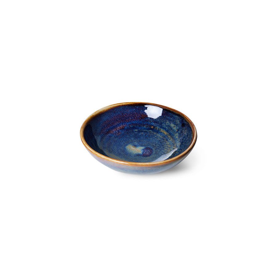 Chef ceramics: small dish, rustic blue - Urban Nest