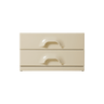 Chest of 2 drawers - cream - Urban Nest