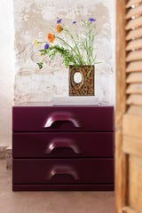 Chest of 3 drawers - mulberry - Urban Nest