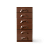 Chest of 6 drawers - chocolate - Urban Nest
