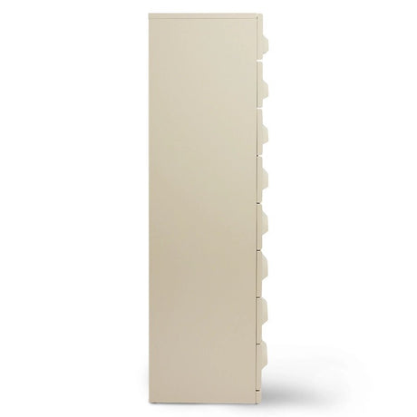 Chest of 8 drawers, cream - Urban Nest