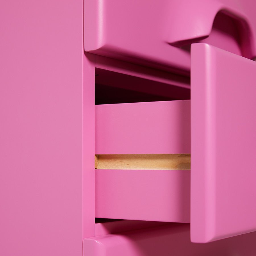 Chest of 8 drawers - urban pink - Urban Nest