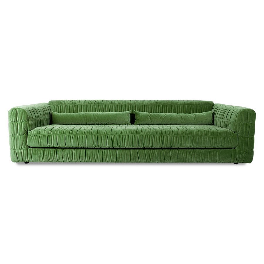 Club couch - royal velvet green - Urban Nest