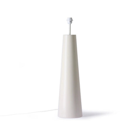 Cone floor lamp base XL - Cream - Urban Nest
