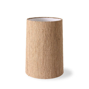 Cone lampshade - silk | brown - Urban Nest