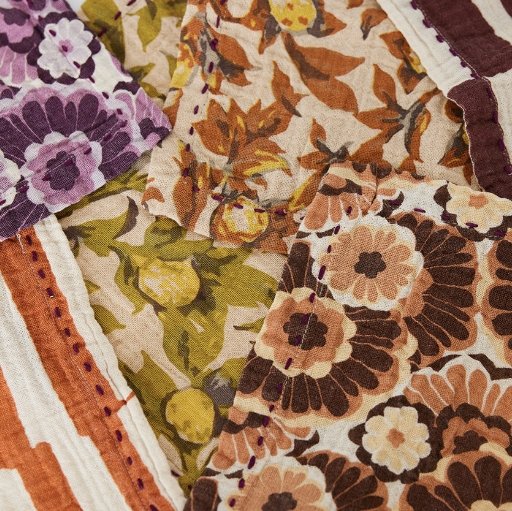 Cotton napkins - Floral vintage (set of 2) - Urban Nest