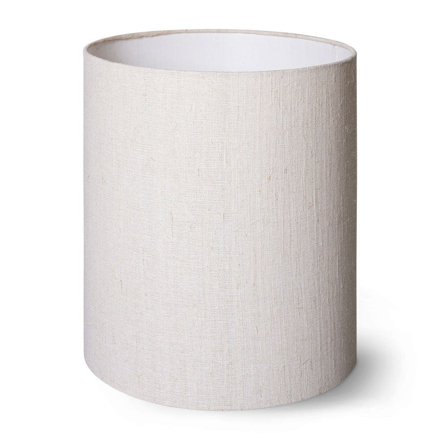 Cylinder lamp shade - natural linen - Urban Nest