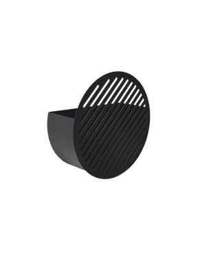 Diagonal wall basket - black - Urban Nest