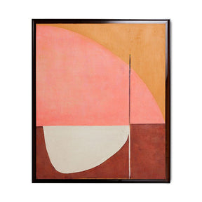 Framed artwork - Roseate hues - Urban Nest