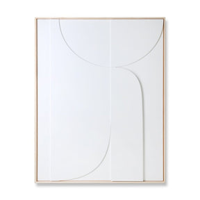 Framed relief art panel B - XL - Urban Nest
