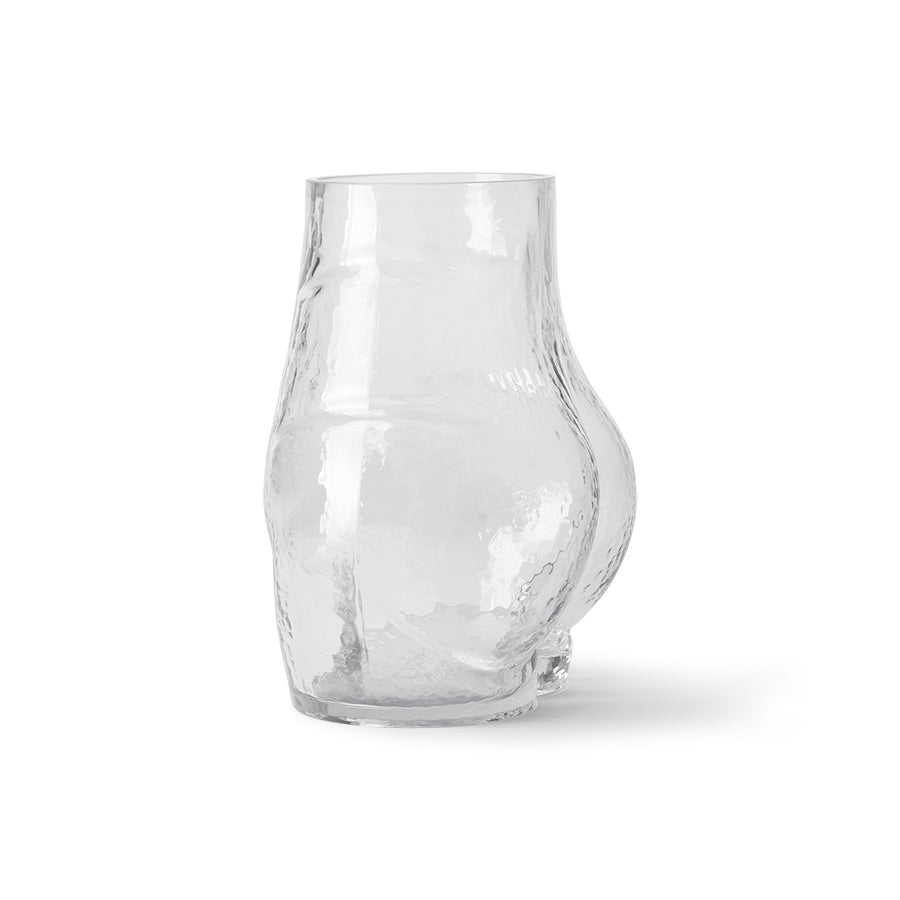 Glass bum vase - Urban Nest