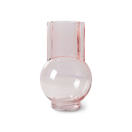 Glass vase sundae pink - Urban Nest