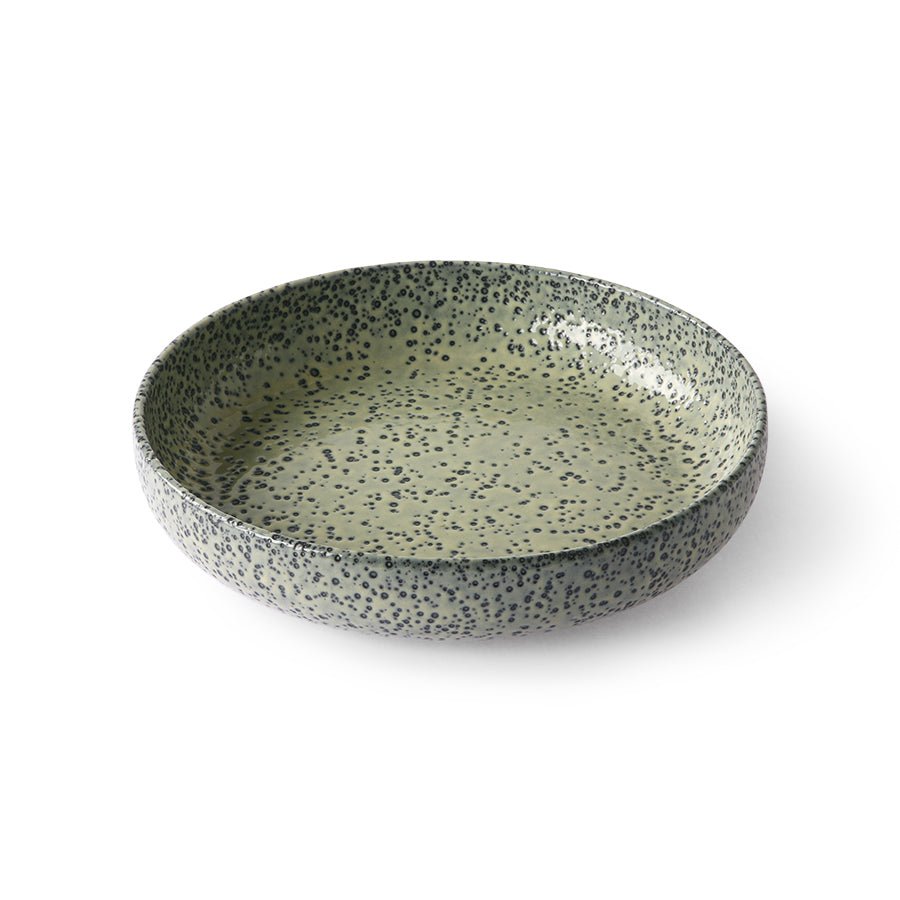 Gradient ceramics: deep plate green (set of 2) - Urban Nest