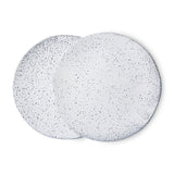 Gradient ceramics: side plate - cream (set of 2) - Urban Nest