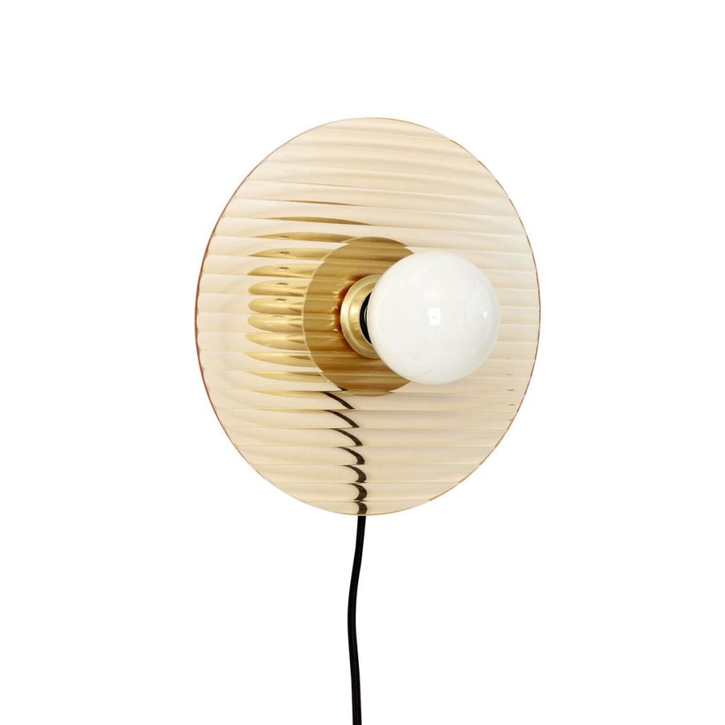 Halo Wall Lamp Textured/Amber - Urban Nest