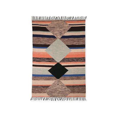 Hand woven rug - multicolour - Urban Nest