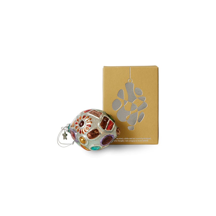 HK Christmas ornaments - jewels oval - Urban Nest