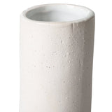 HK objects: ceramic twisted vase - matt white - Urban Nest