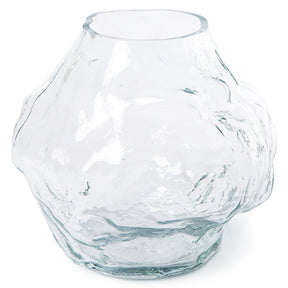 HK objects: cloud vase - clear glass | low - Urban Nest