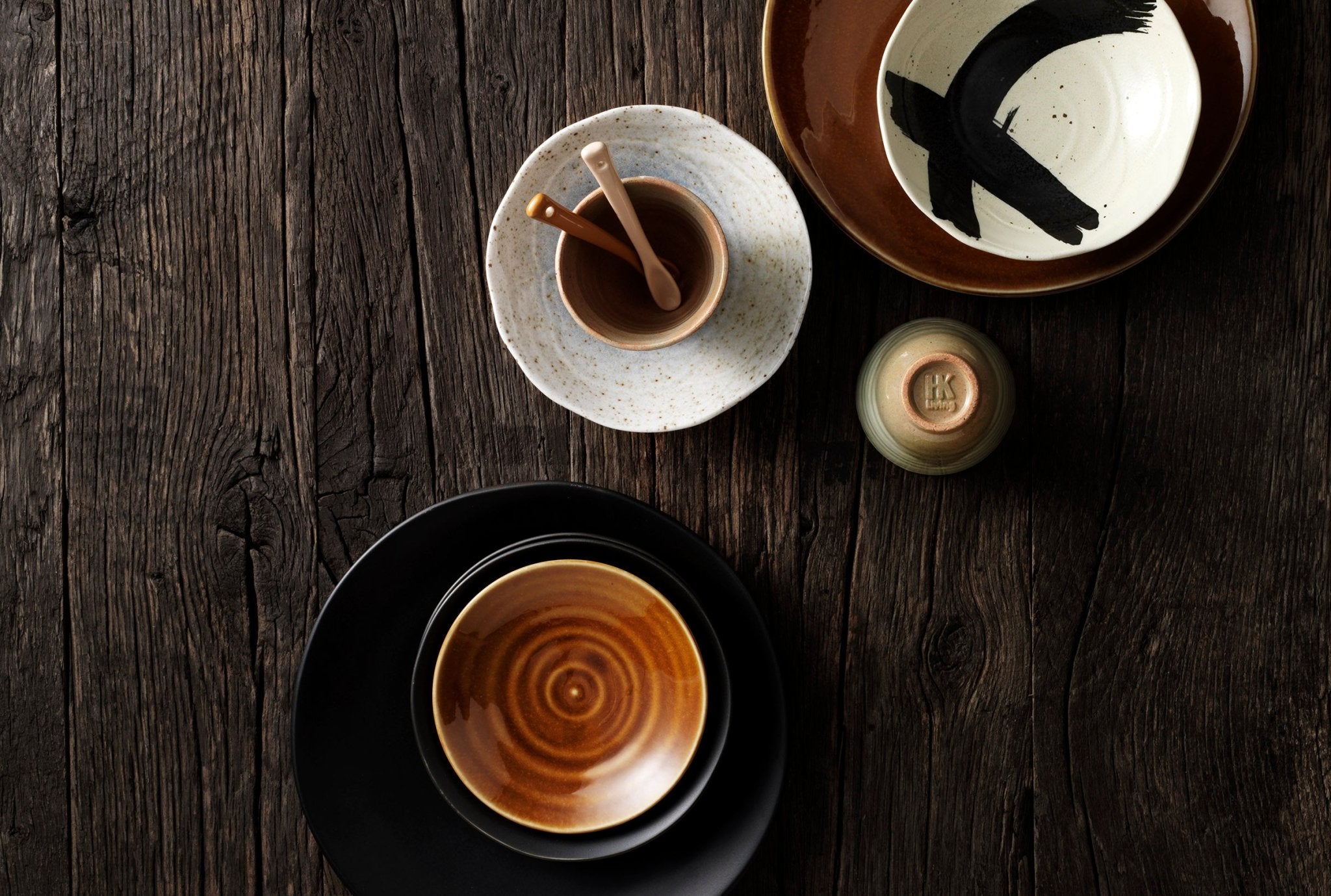 Japanese ceramic yunomi mugs (set of 4) - Urban Nest