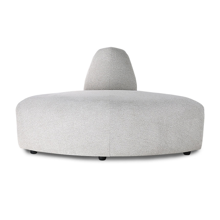 Jax couch: element angle - sneak | light grey - Urban Nest