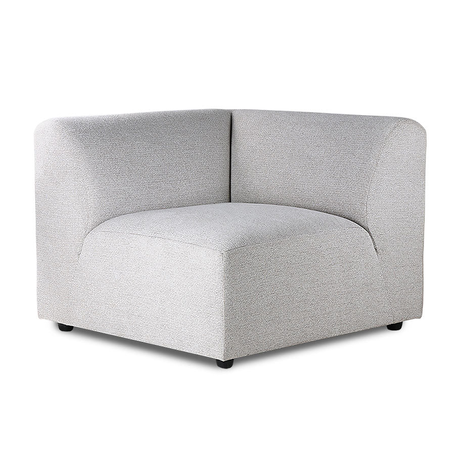 Jax couch: element left - sneak | light grey - Urban Nest