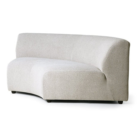 Jax couch: element round - sneak | light grey - Urban Nest