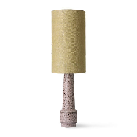 Jute cylinder lampshade - jade green - Urban Nest