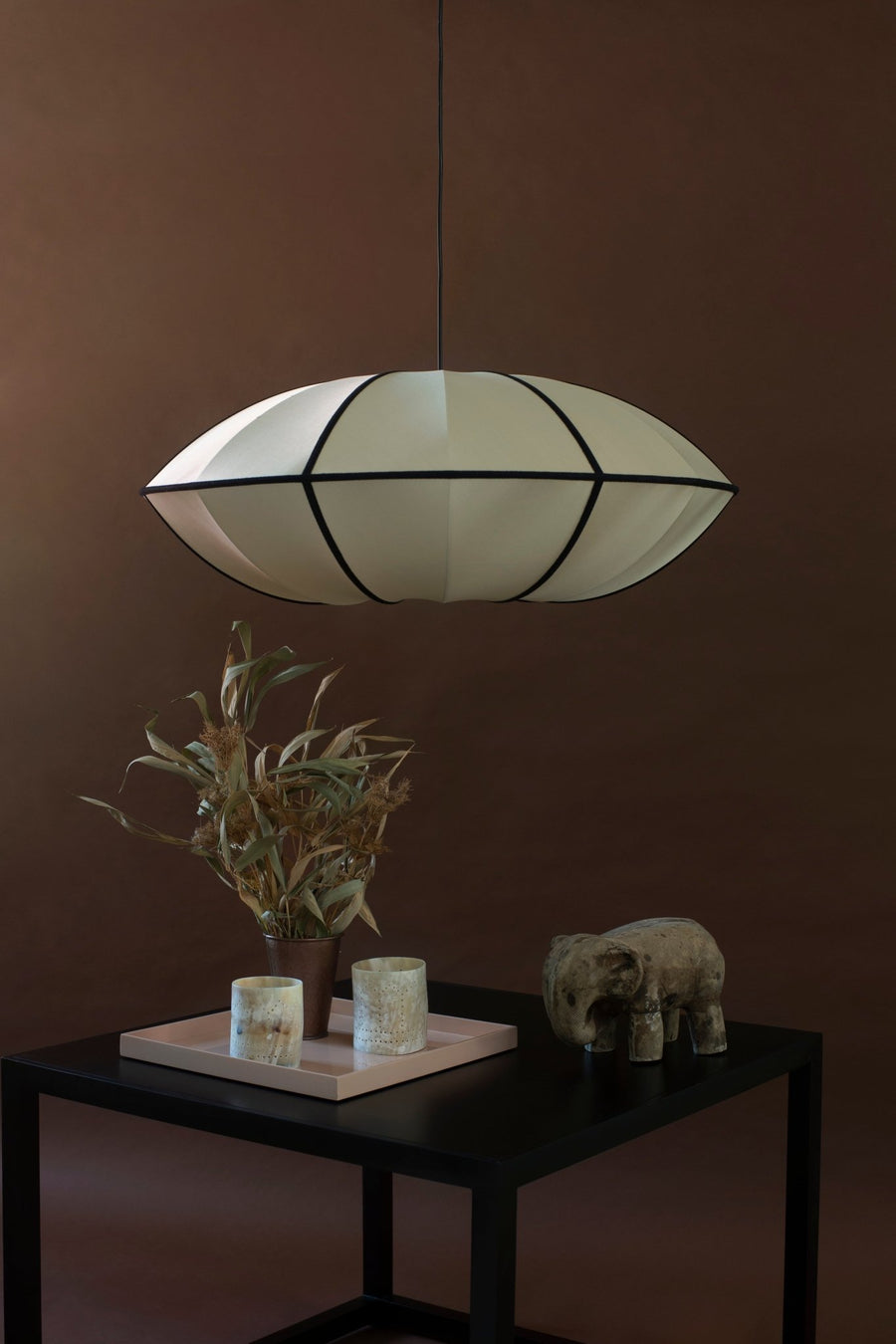 Lamp shade classic UFO | kit black - Urban Nest