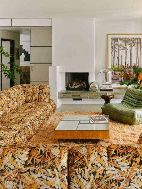 Lounge table lamp chrome - Urban Nest