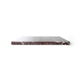 Marble cutting board, burgundy polished - Urban Nest