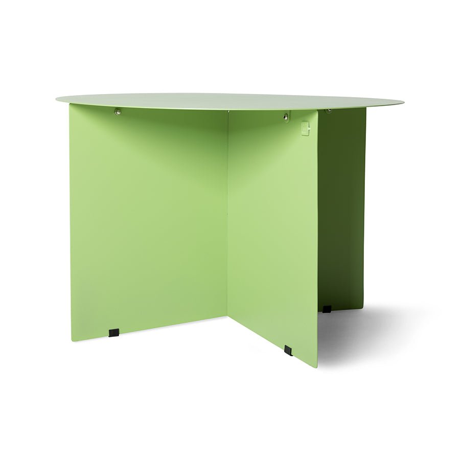 Metal side table - round | fern green - Urban Nest