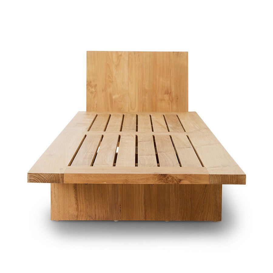 Outdoor daybed - teak botanical - Urban Nest