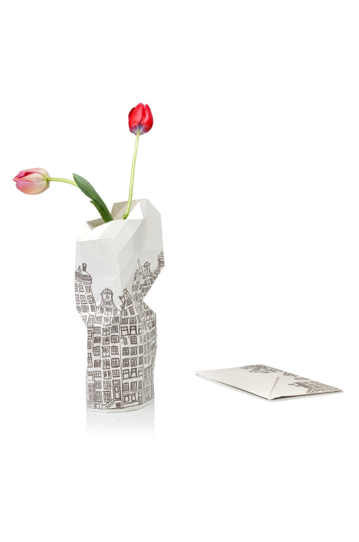 Paper vase cover - canal house - Urban Nest