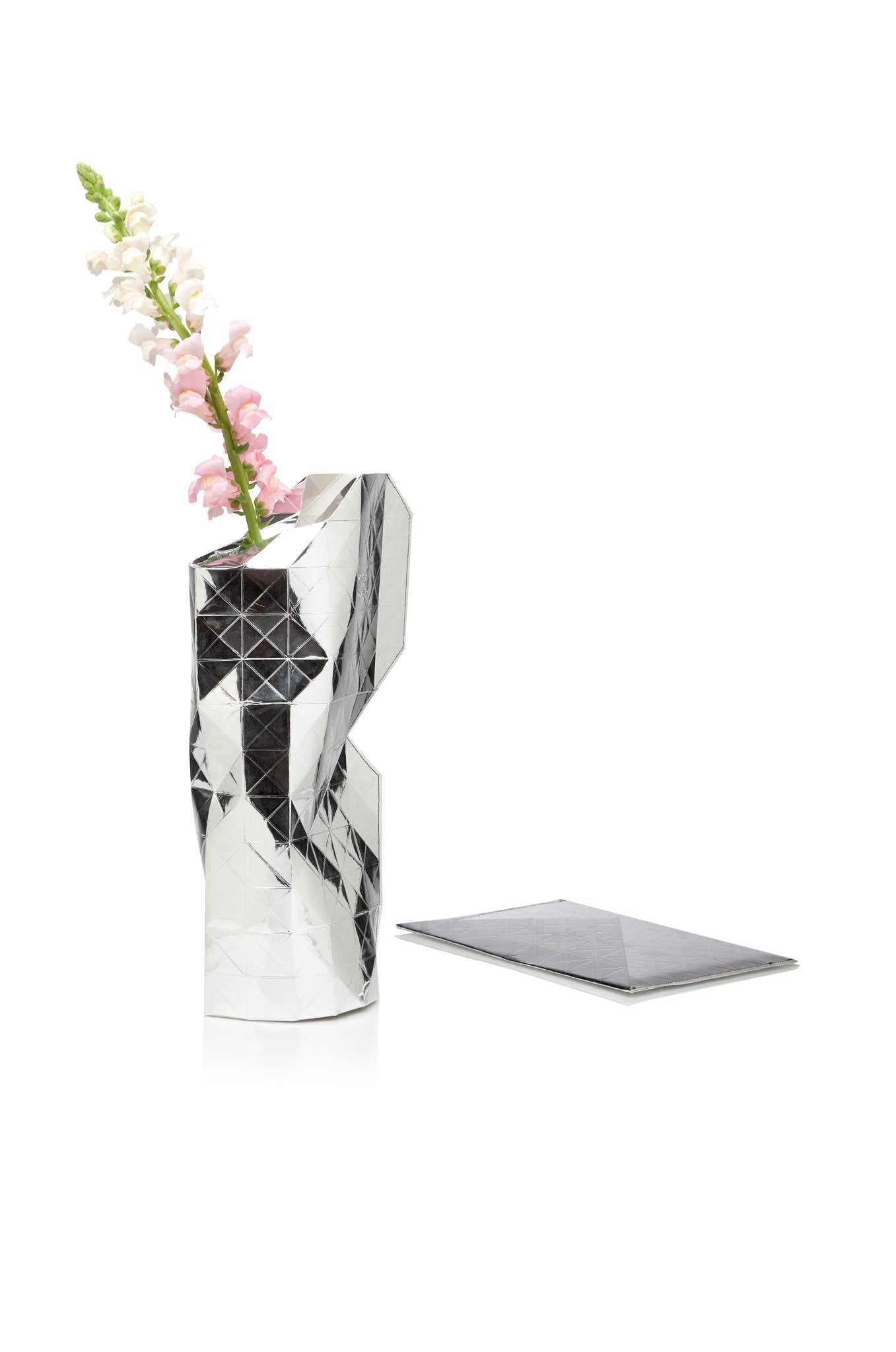 Paper vase cover - silver - Urban Nest