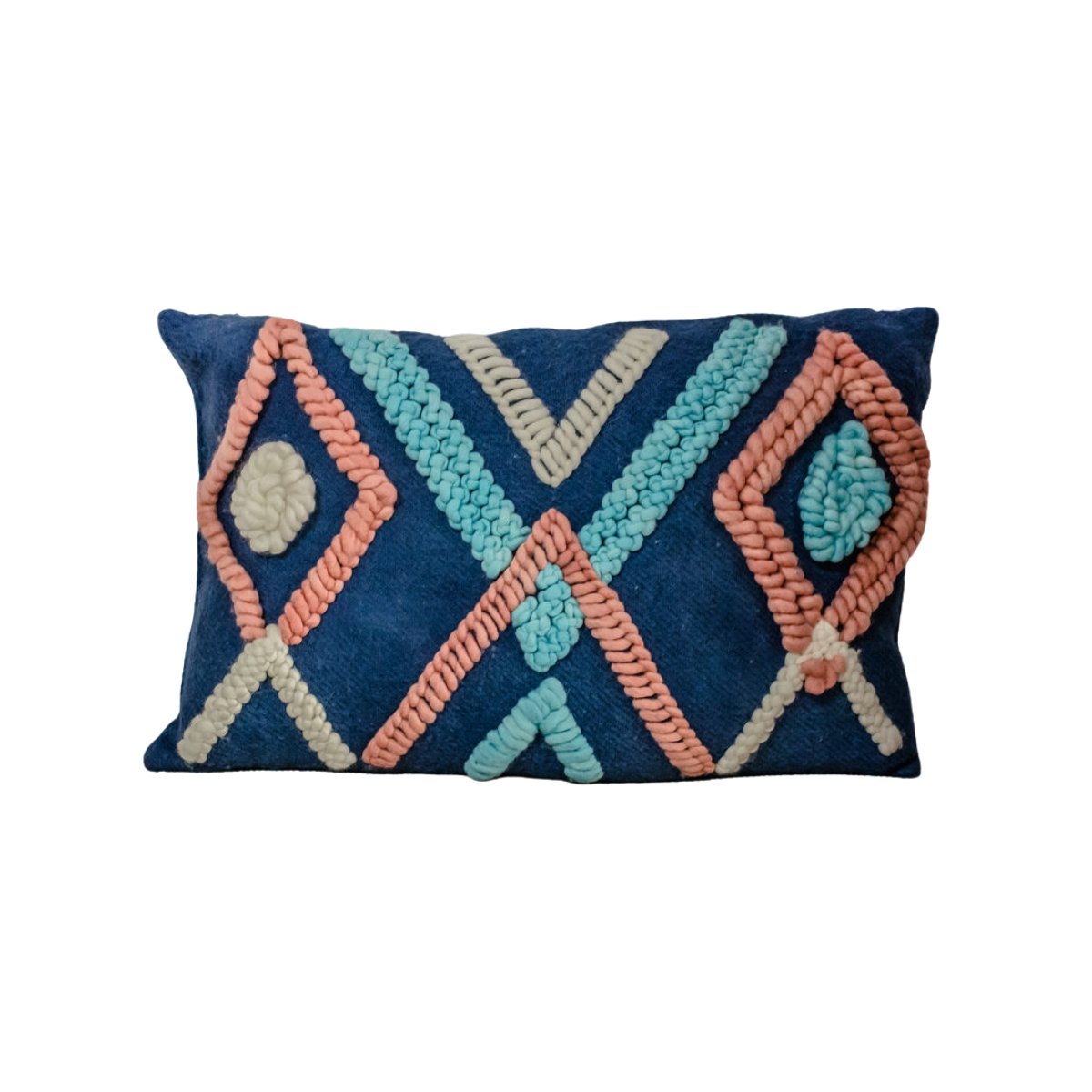 Peruvian cushion - blue - Urban Nest