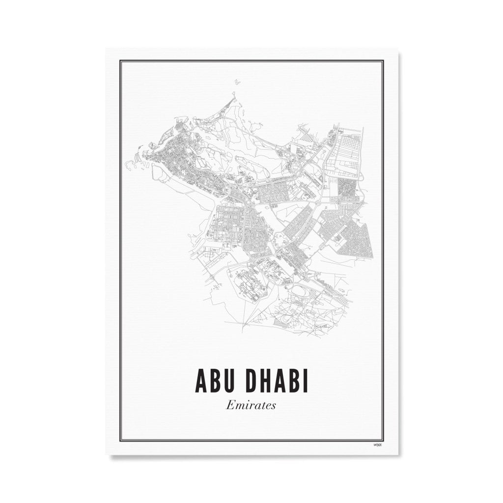 Print - Abu Dhabi - Urban Nest